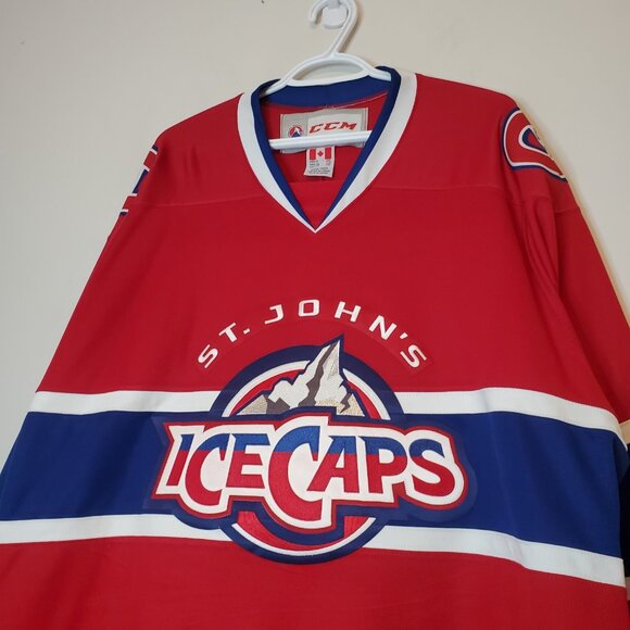 St. John's Ice Caps AHL CCM Jersey Red Size 2XL - Picture 3 of 6